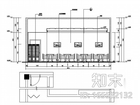 [广州]某大学传播与设计学院改造装修图cad施工图下载【ID:165562132】