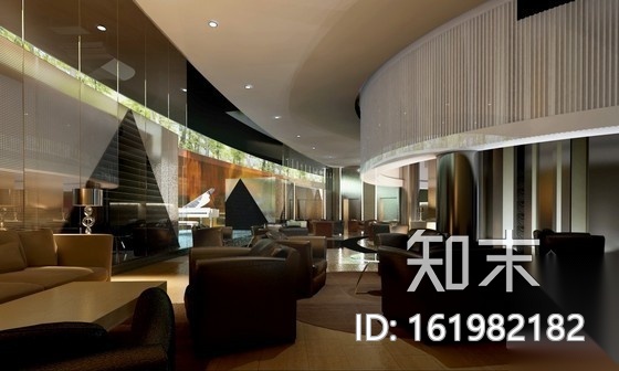 [绍兴]时尚华丽酒店室内装修图（含效果）cad施工图下载【ID:161982182】