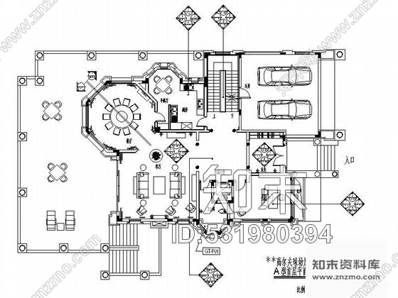 施工图深圳欧式高尔夫球会别墅A型装修图含实景施工图下载【ID:531980394】