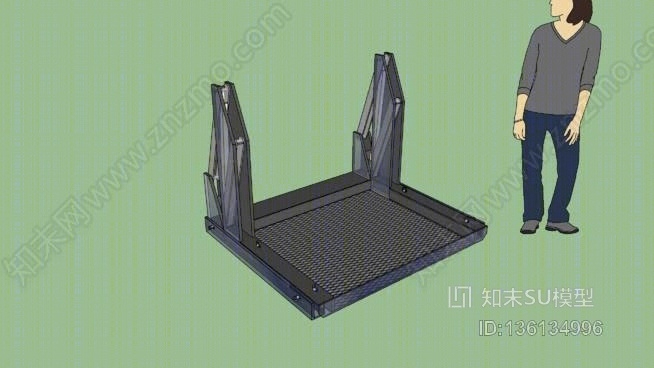 医疗设备升降机（Shawn博士）SU模型下载【ID:136134996】