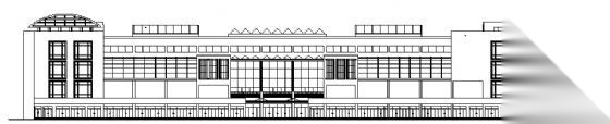 某四层商场建筑设计方案图cad施工图下载【ID:167047176】