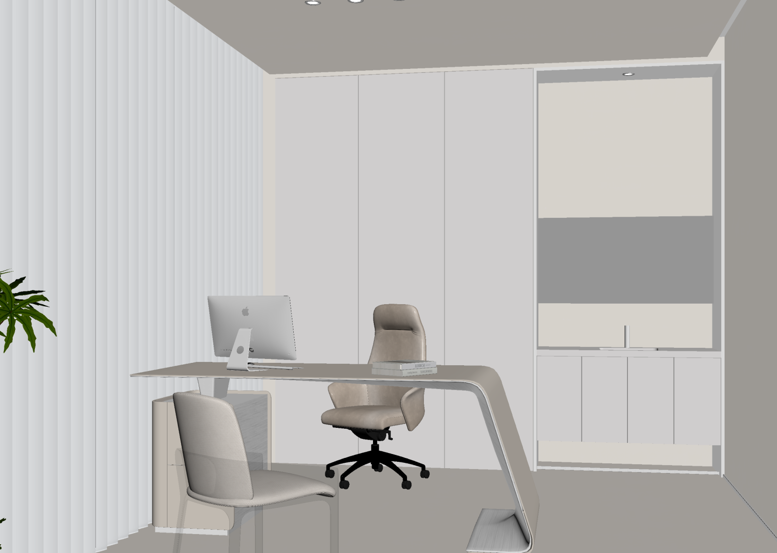现代办公室3D模型下载【ID:1215032229】
