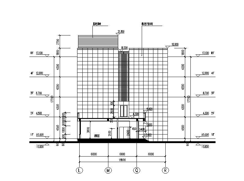 [四川]中国院落式形态机关办公楼建筑设计方案文本（16年...cad施工图下载【ID:151408194】