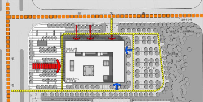 [四川]中国院落式形态机关办公楼建筑设计方案文本（16年...cad施工图下载【ID:166561137】