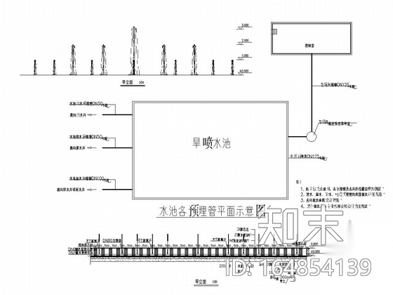 [洛阳]城市新型生态广场景观设计施工图cad施工图下载【ID:164854139】