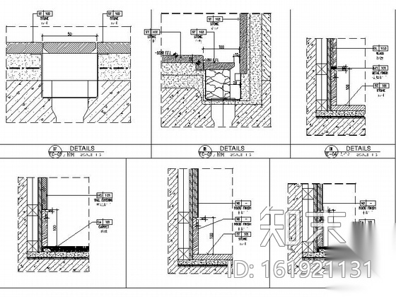 [湖南]国际化五星级酒店样板房装修设计施工图（含效果）cad施工图下载【ID:161921131】