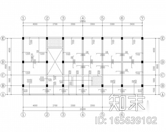 框架食堂加层改造加固结构施工图施工图下载【ID:165639102】