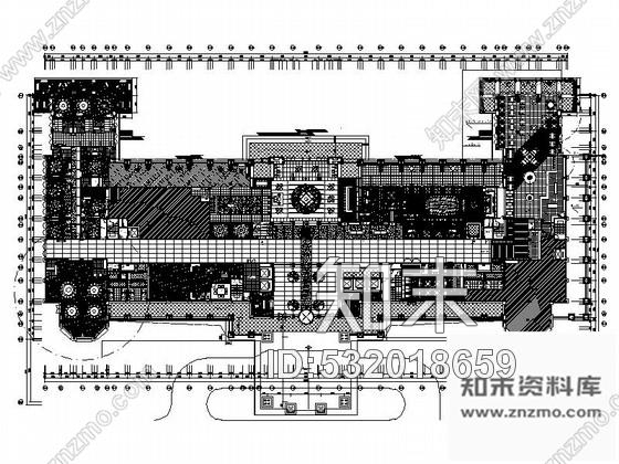 施工图江苏超豪华五星级酒店全套装修设计CAD施工图含实景施工图下载【ID:532018659】