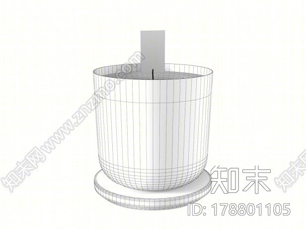 现代蜡烛摆件3D模型下载【ID:178801105】