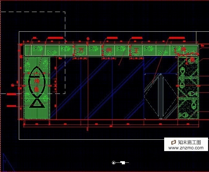 碳烤鱼施工图cad施工图下载【ID:36922169】