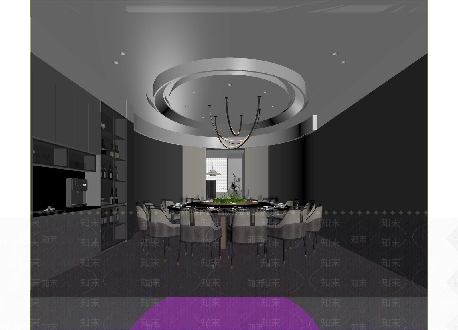 现代包厢3D模型下载【ID:1214677246】