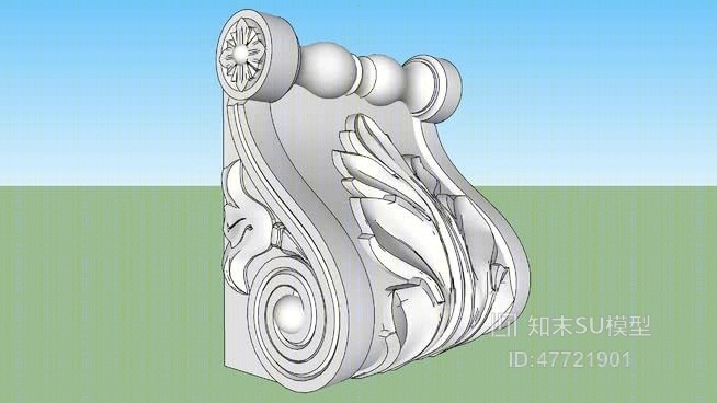 梁托SU模型下载【ID:47721901】