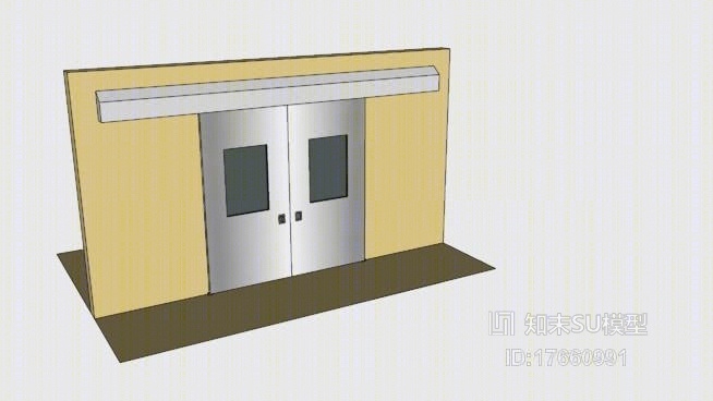 平开门SU模型下载【ID:17660991】