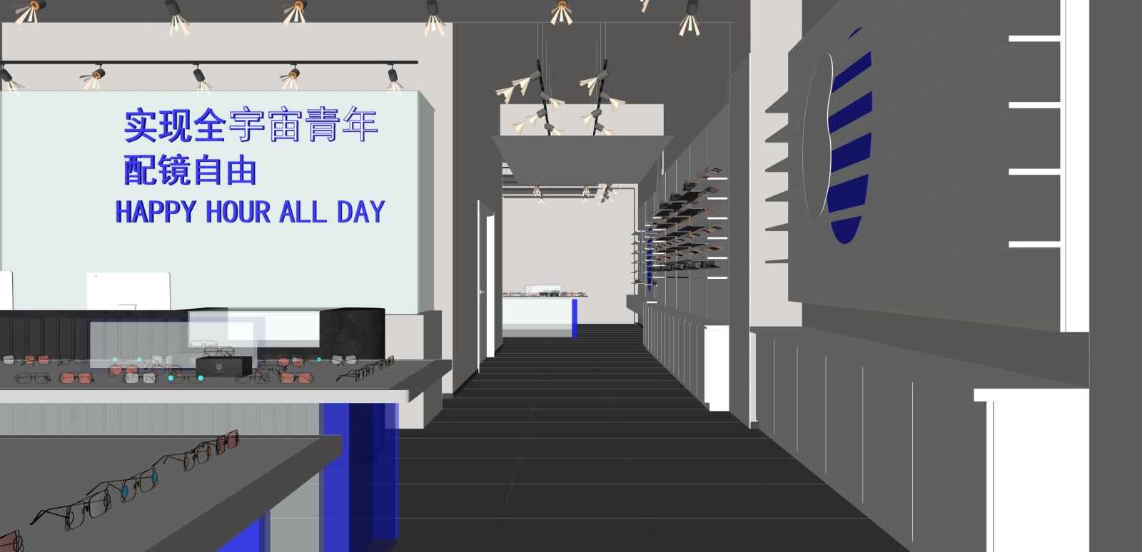 现代其他店铺SU模型下载【ID:1216041883】