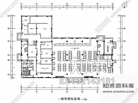 施工图山东现代风格六层宿舍楼室内装修施工图cad施工图下载【ID:632143181】