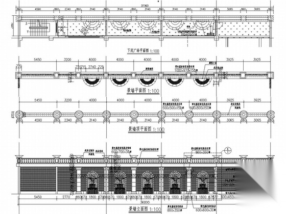 [北京]居住区会所及售楼部地块景观设计施工图施工图下载【ID:161072150】