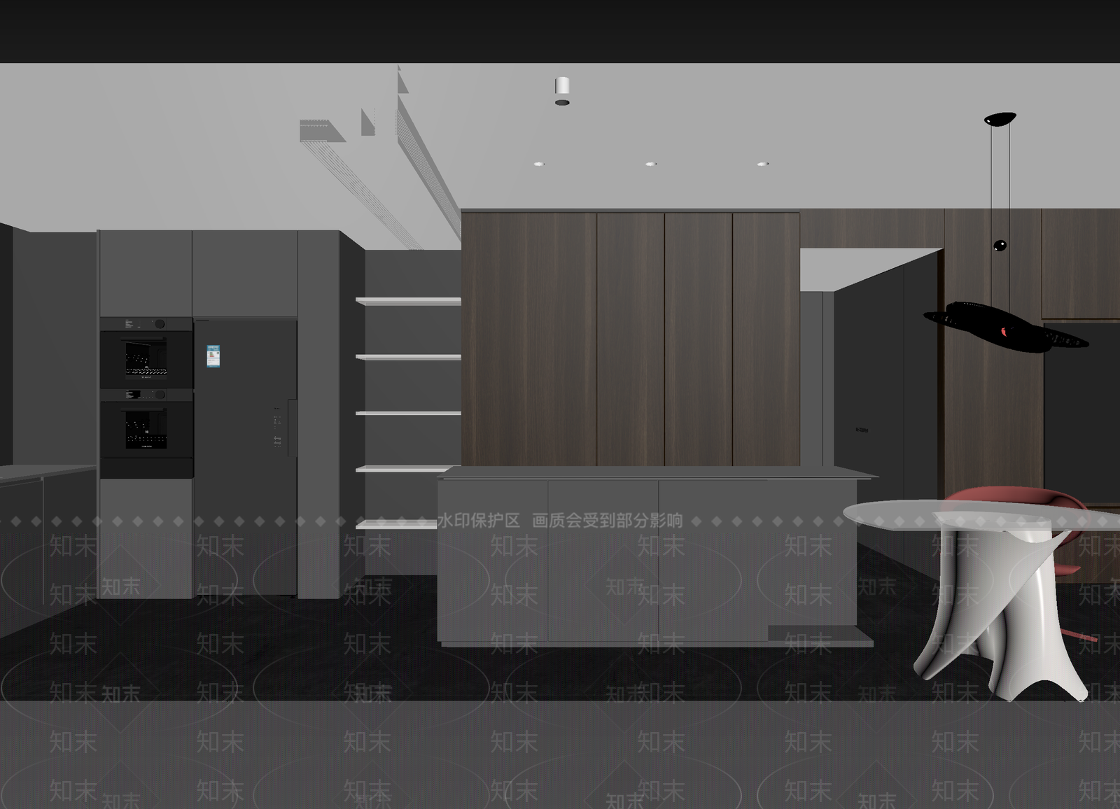 现代其他通用空间3D模型下载【ID:1215090799】