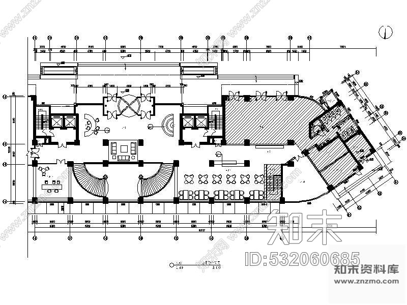 施工图某国际大酒店装修图cad施工图下载【ID:532060685】