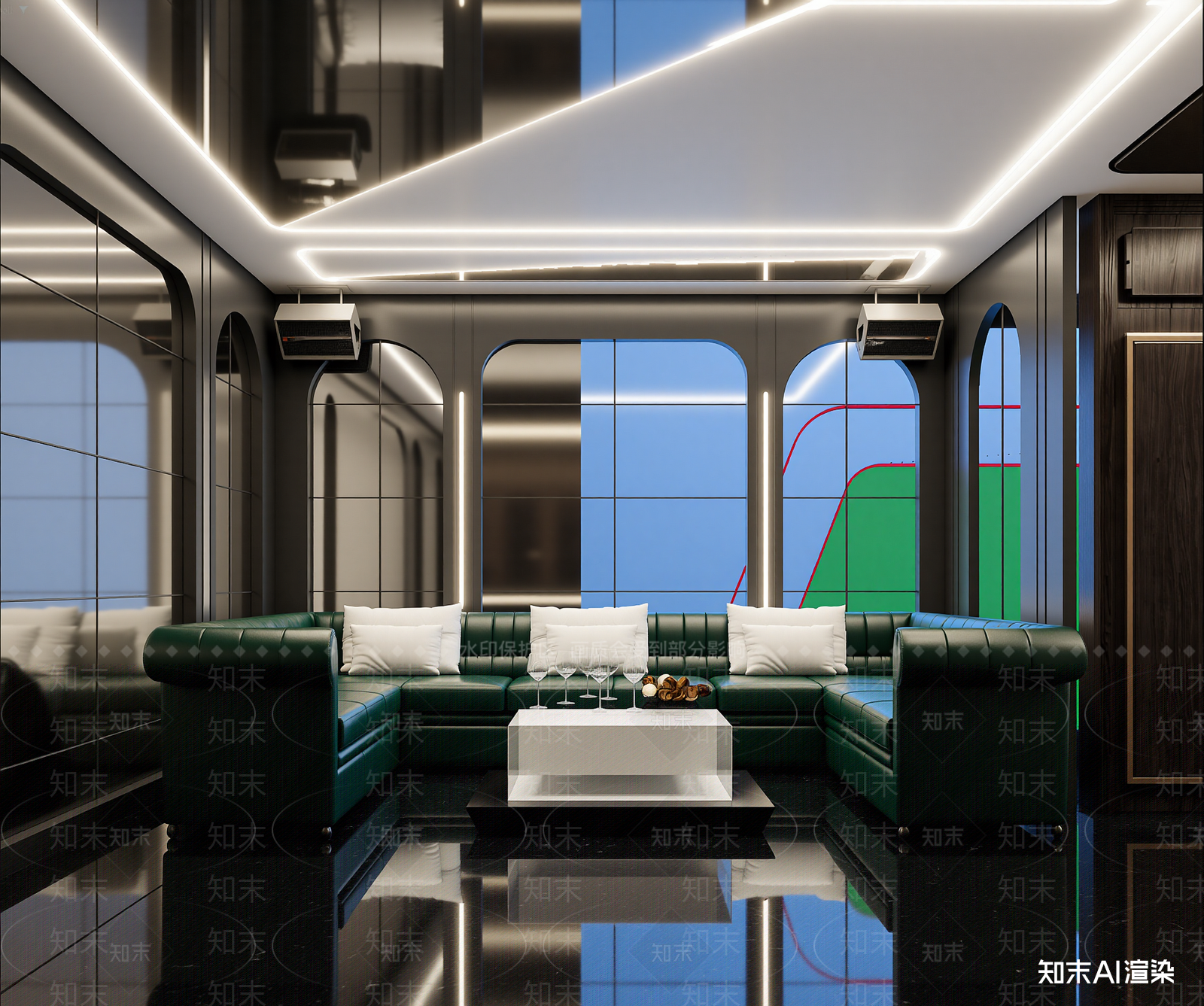 现代酒吧3D模型下载【ID:1213936420】