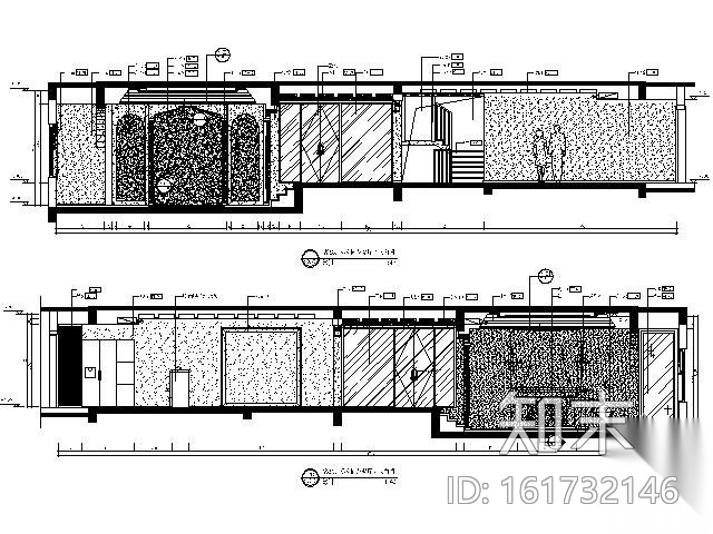 [深圳]名师地知名地产风格别墅施工图（含实景）cad施工图下载【ID:161732146】