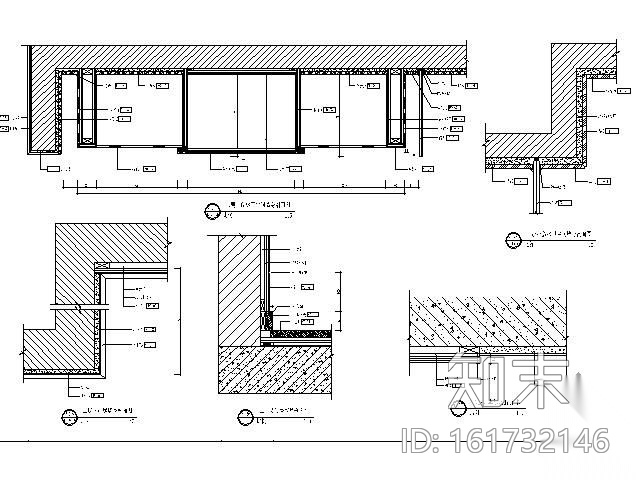 [深圳]名师地知名地产风格别墅施工图（含实景）cad施工图下载【ID:161732146】