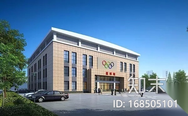 体育馆建筑结构施工图下载【ID:168505101】