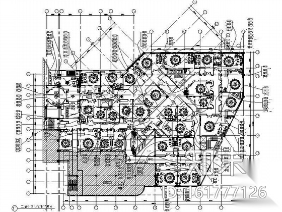 某酒店中餐厅整套施工图施工图下载【ID:161777126】
