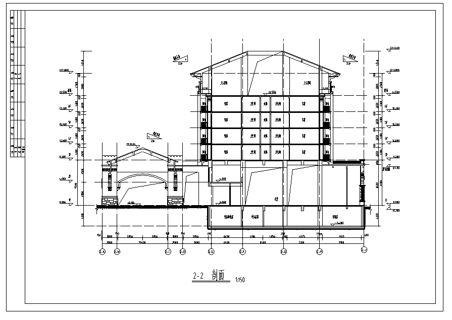 6层简欧风格五星级酒店设计效果图方案文本及施工图纸cad施工图下载【ID:166408178】