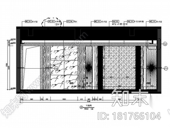 [深圳]精装现代简约3室2厅室内设计CAD施工图cad施工图下载【ID:181766104】