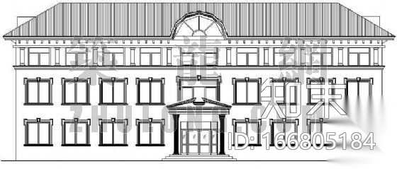 某小医院建筑设计方案cad施工图下载【ID:166805184】