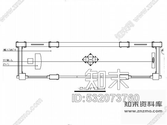 施工图某售楼处门厅室内装修图cad施工图下载【ID:532073760】