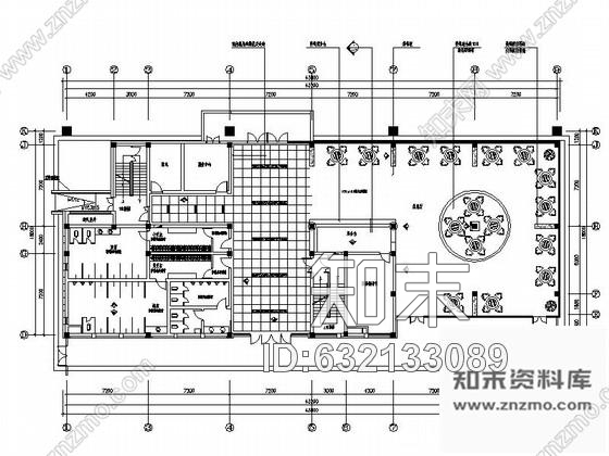 施工图浙江三层网球中心室内装修CAD施工图含效果施工图下载【ID:632133089】