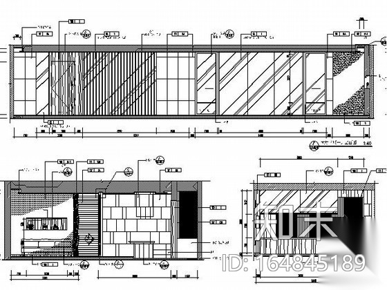 五星酒店特色餐厅施工图cad施工图下载【ID:164845189】