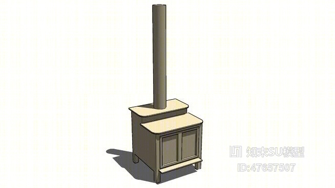 传统壁炉SU模型下载【ID:47657507】