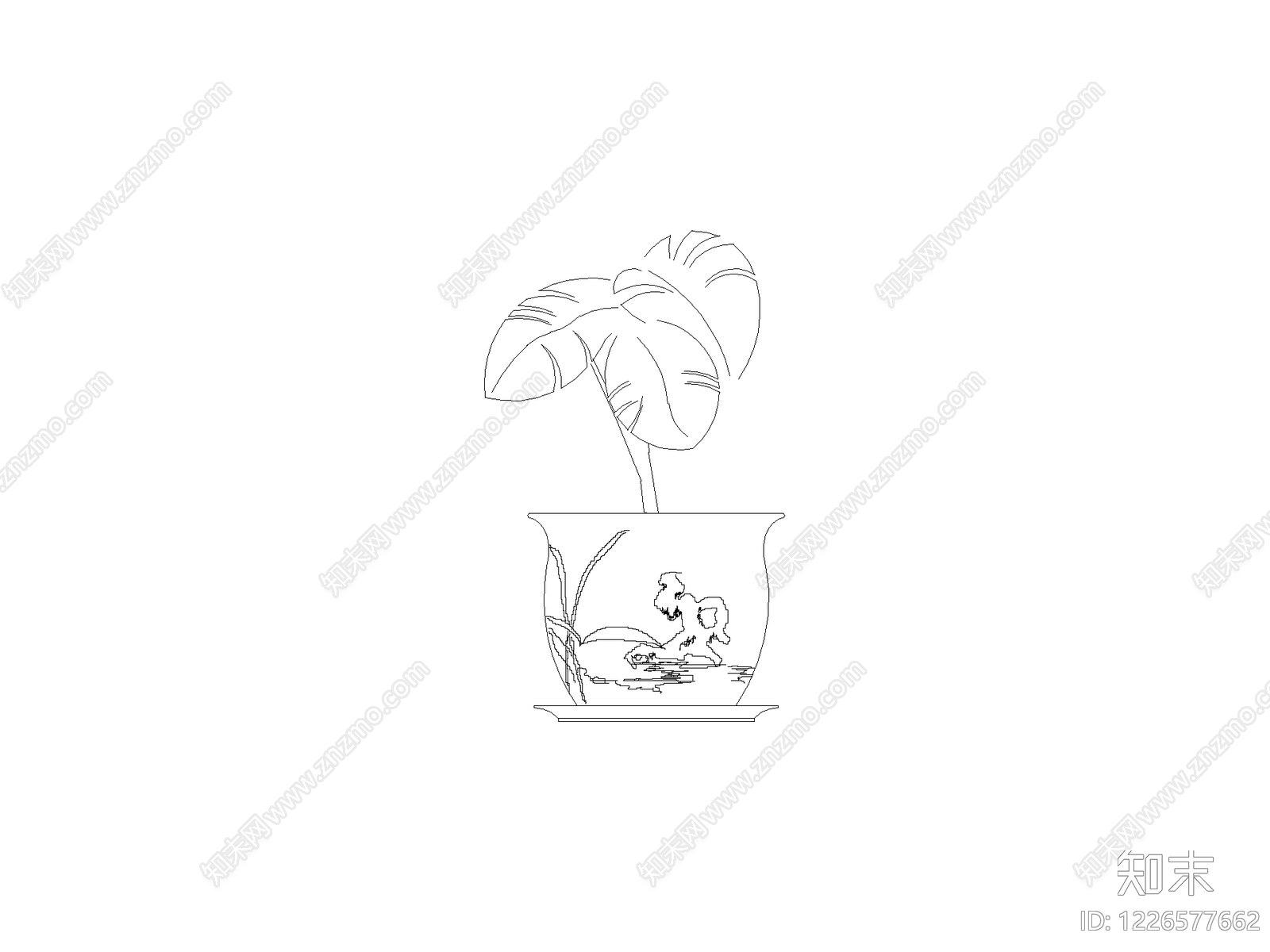 绿植cad施工图下载【ID:1226577662】