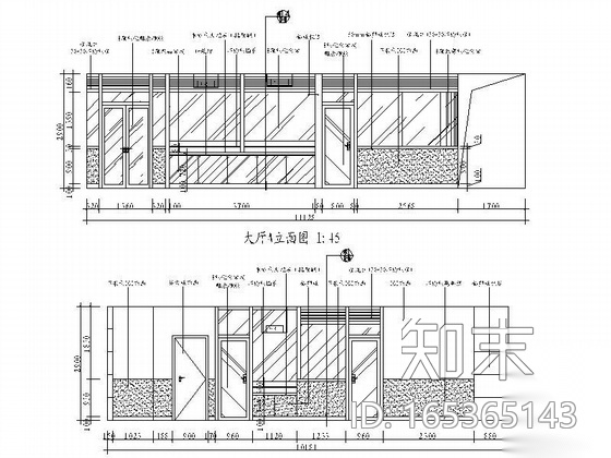 [深圳]某区社区健康服务中心装修图cad施工图下载【ID:165365143】