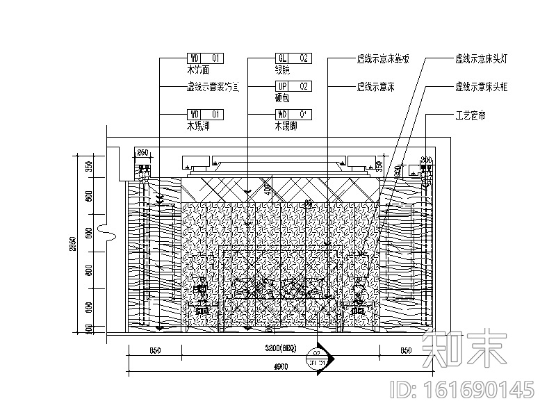 [北京]景园别墅C户型全套施工图（含效果图）cad施工图下载【ID:161690145】