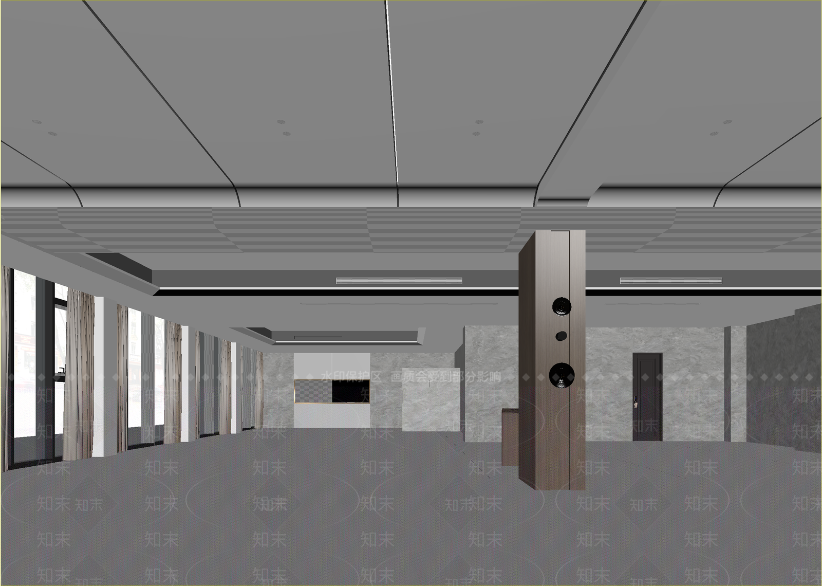 现代大厅3D模型下载【ID:1214859984】