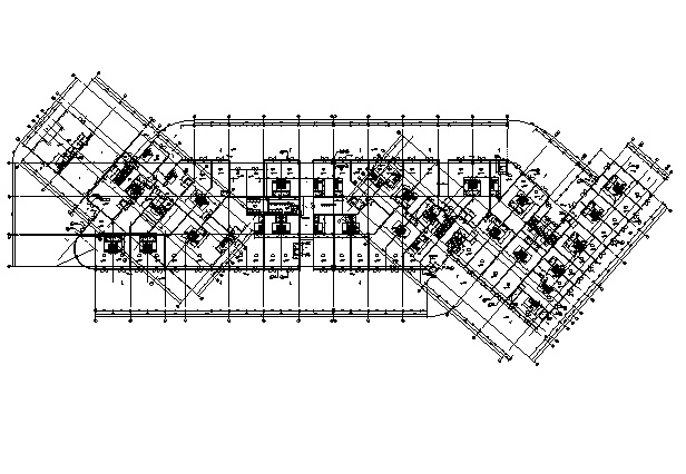 [广东]高层养生商业广场建筑施工图（含全专业图纸）cad施工图下载【ID:166548194】