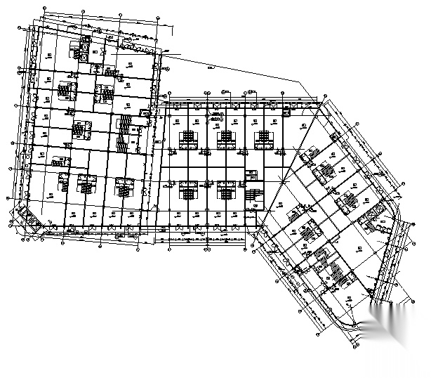 [广东]高层养生商业广场建筑施工图（含全专业图纸）cad施工图下载【ID:166548194】