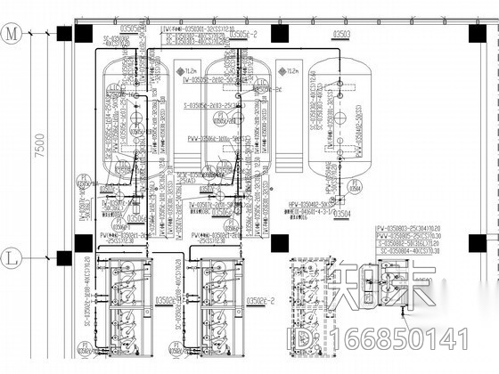 [深圳]医药洁净厂房水暖设计施工图纸cad施工图下载【ID:166850141】