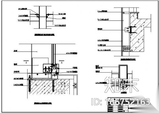 玻璃、铝塑板幕墙成套施工图纸施工图下载【ID:166752163】