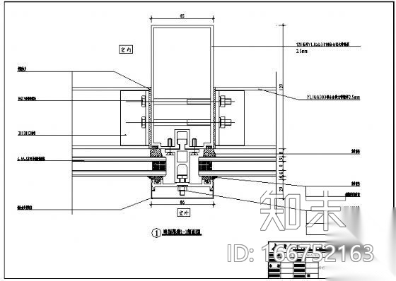 玻璃、铝塑板幕墙成套施工图纸施工图下载【ID:166752163】