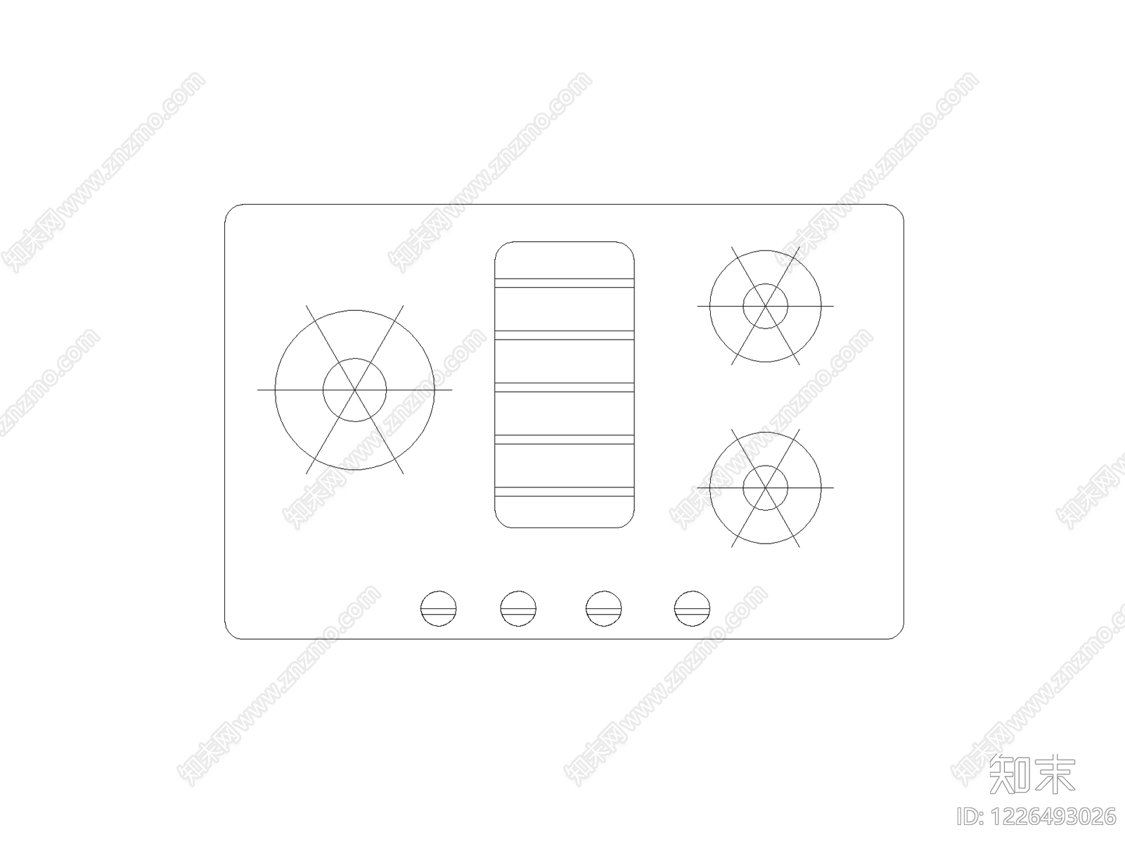 室内家具通用图块材料表灯具等cad施工图下载【ID:1226493026】