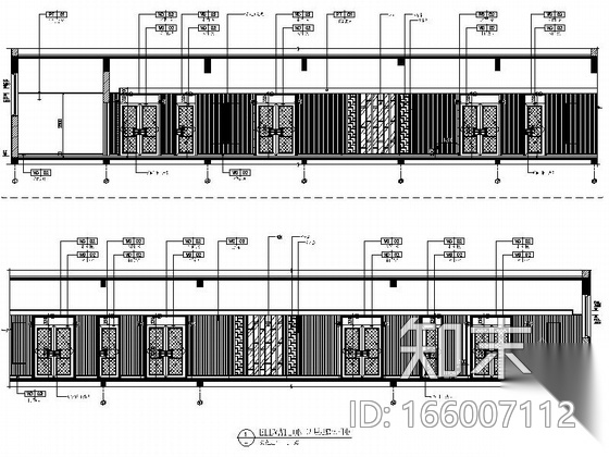 [湖南]益阳奢华四星级商务酒店装修CAD施工图cad施工图下载【ID:166007112】