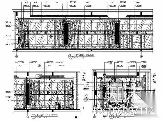 [湖南]益阳奢华四星级商务酒店装修CAD施工图cad施工图下载【ID:166007112】