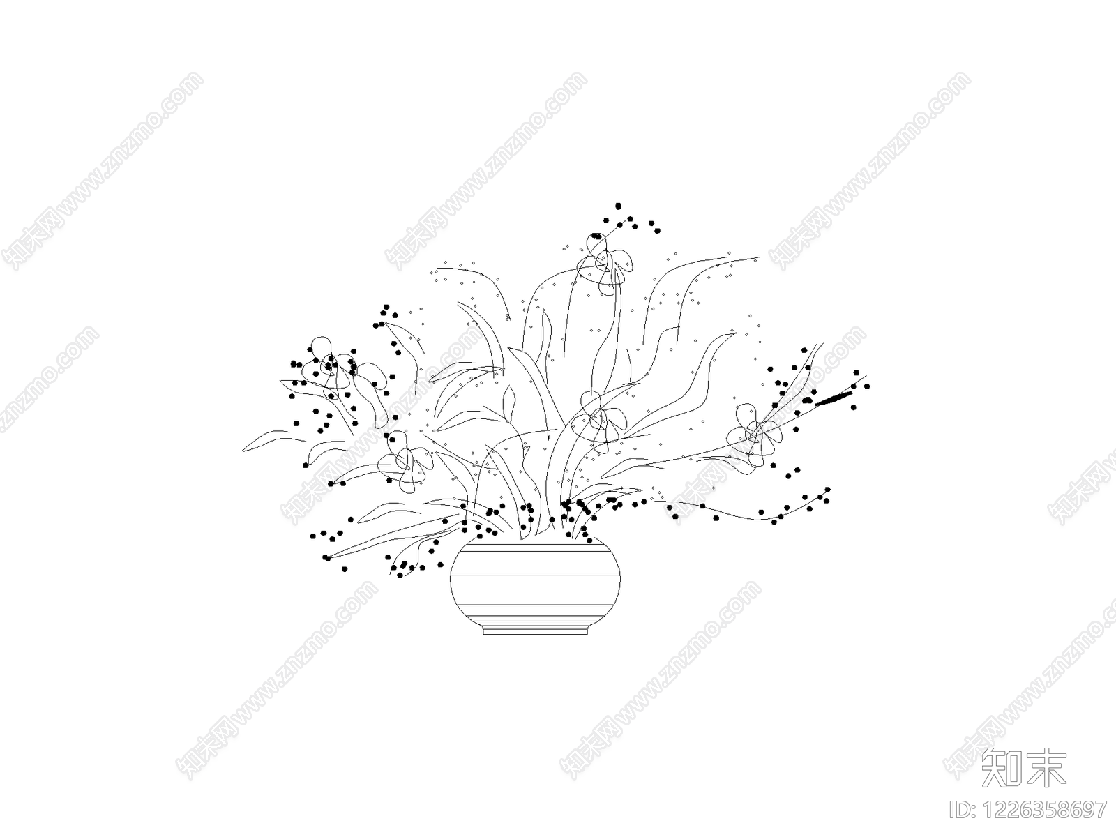 花cad施工图下载【ID:1226358697】