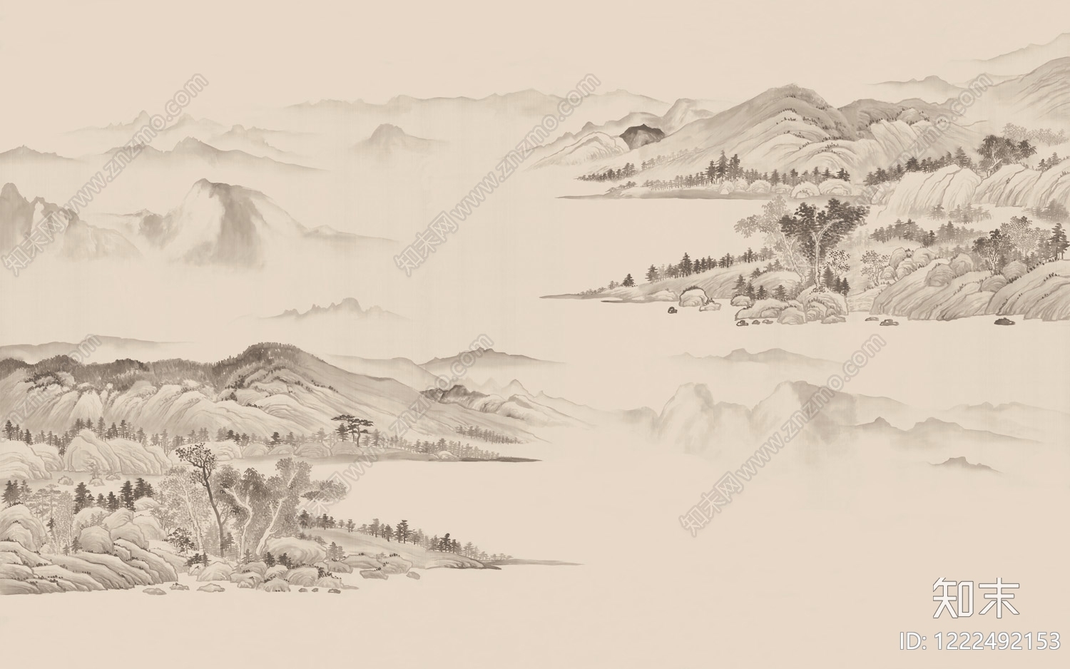 壁画高清贴图材质