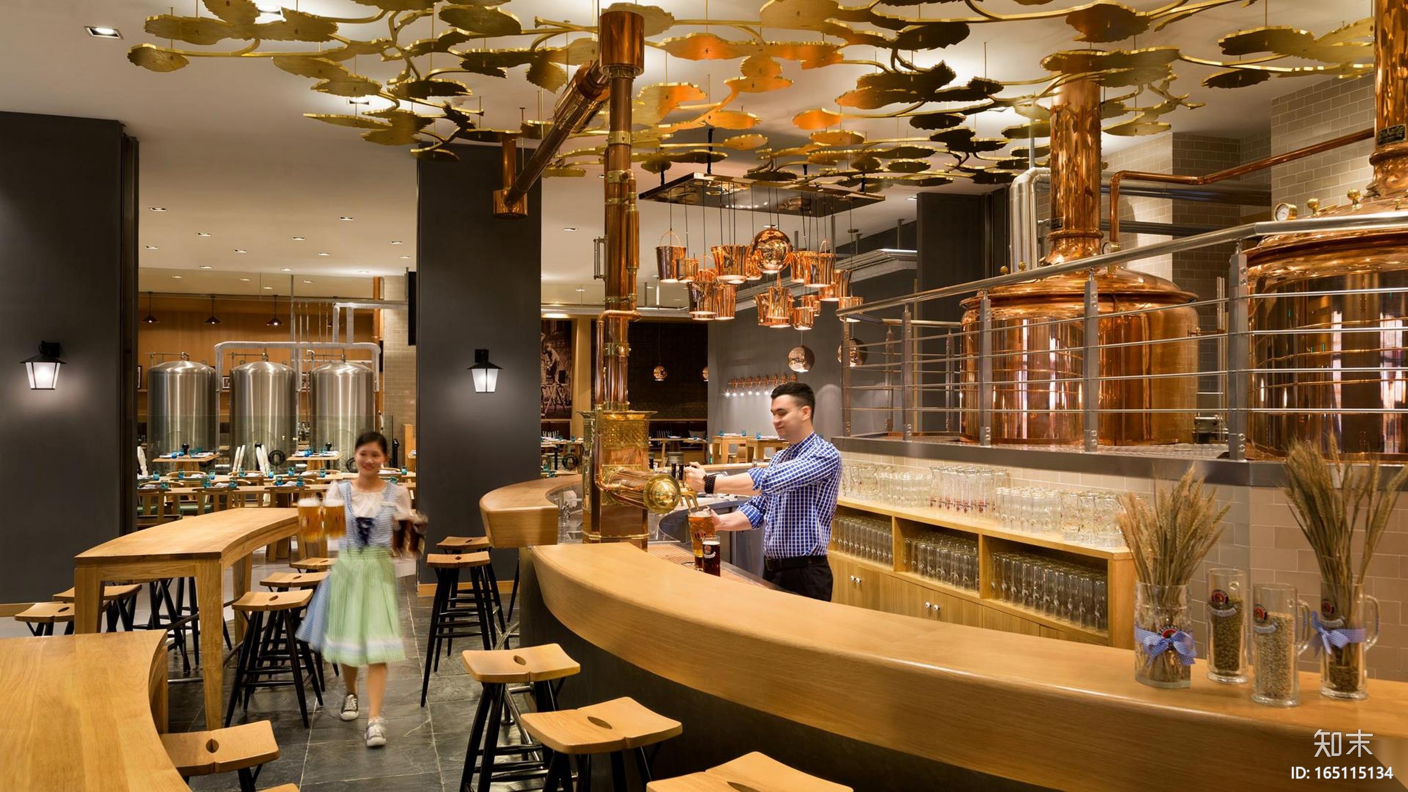 [福建]福州凯宾斯基酒店设计施工图+效果图cad施工图下载【ID:165115134】