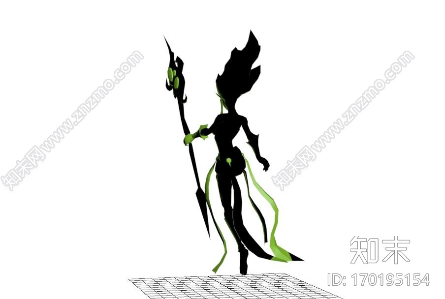 janna_风暴之怒迦娜710513d打印模型下载【ID:170195154】